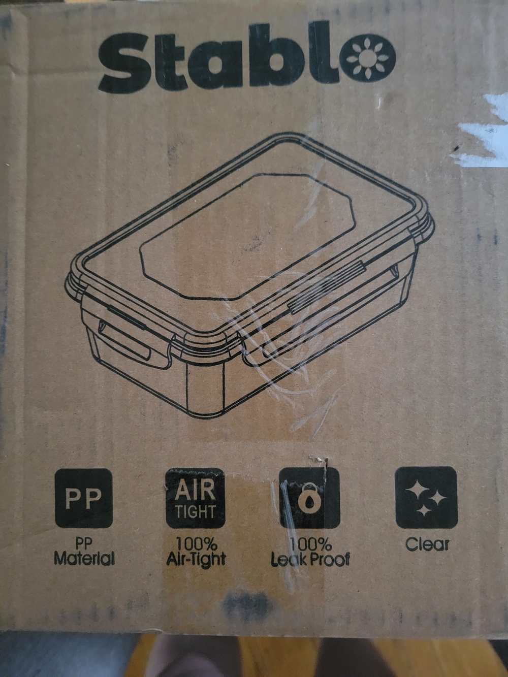 Clear Locking Lid Food Storage Containers - Clear